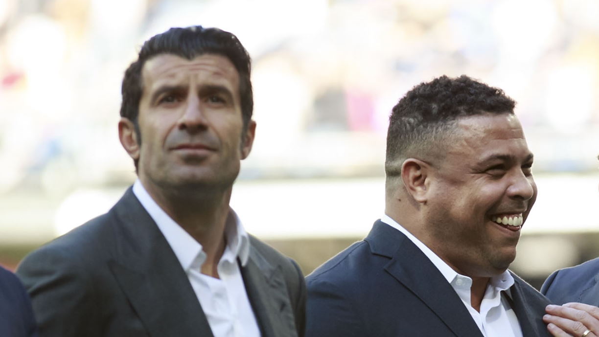 LuÍs Figo E Ronaldo FenÓmeno NÃo Aguentaram As Saudades E Fizeram Uma