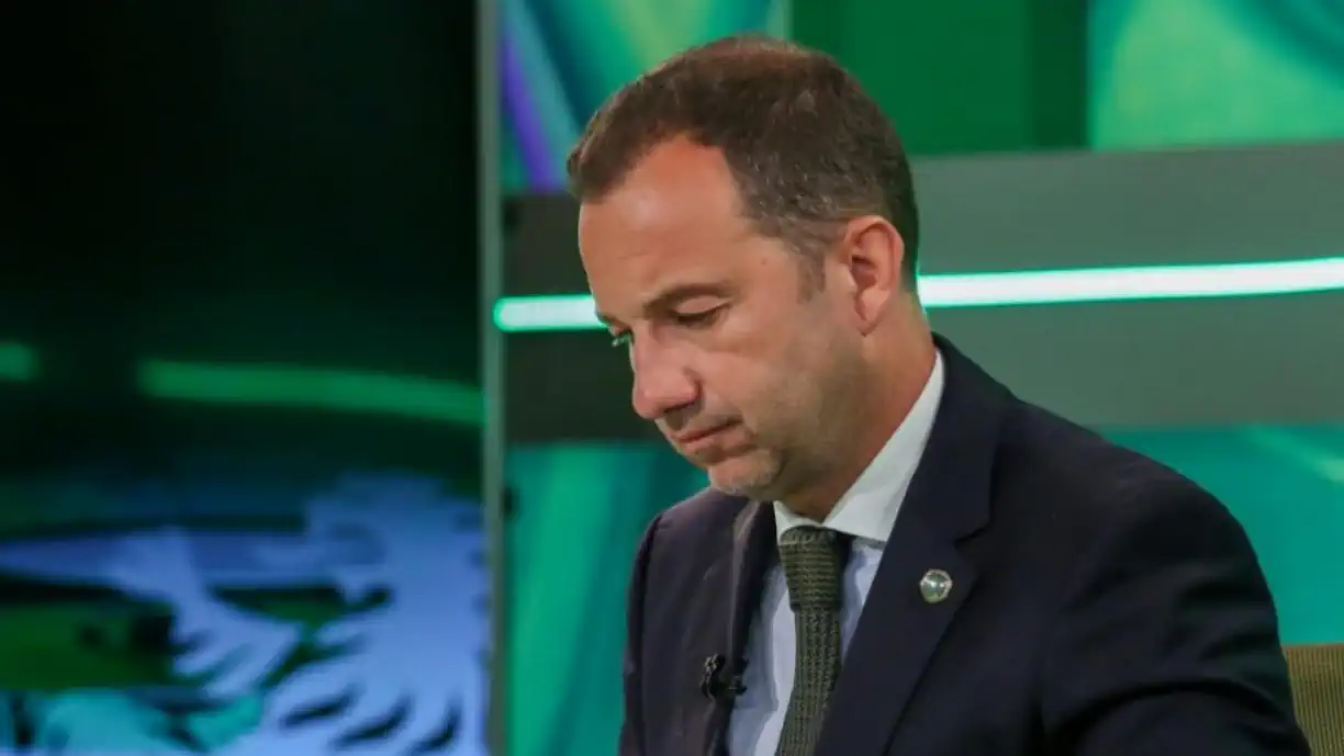 Frederico Varandas, Presidente do Sporting, tem grande problema em mãos, que parece longe de estar resolvido