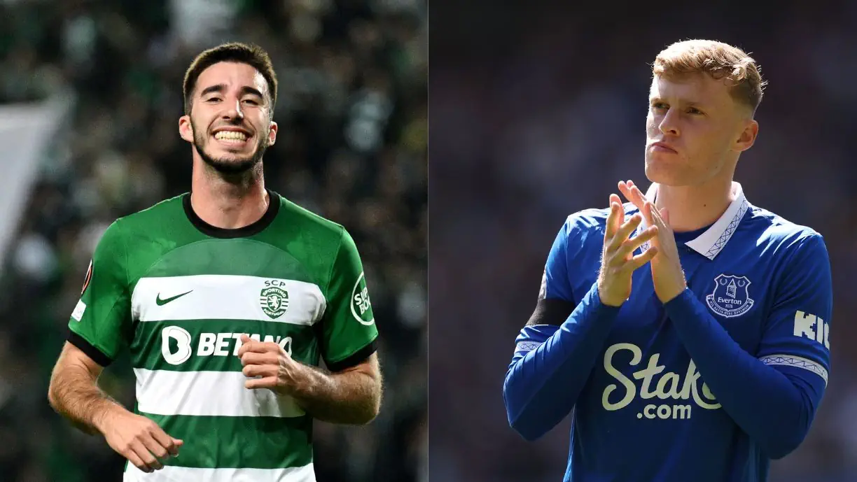 Inácio (Sporting) e Branthwaite (Everton) são jovens cobiçados no mercado