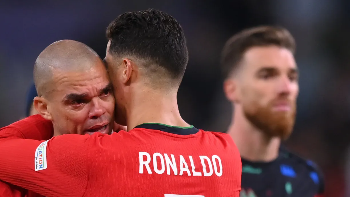 Cristiano Ronaldo despede-se de Pepe