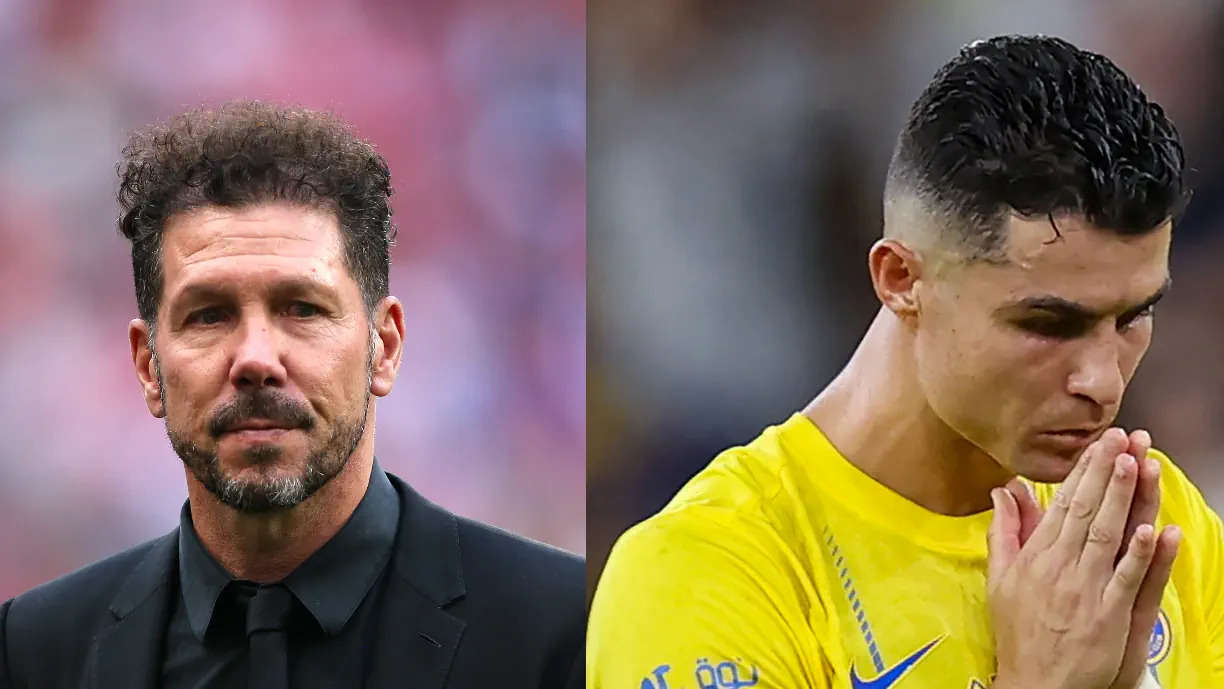 Simeone quer rival de Cristiano Ronaldo