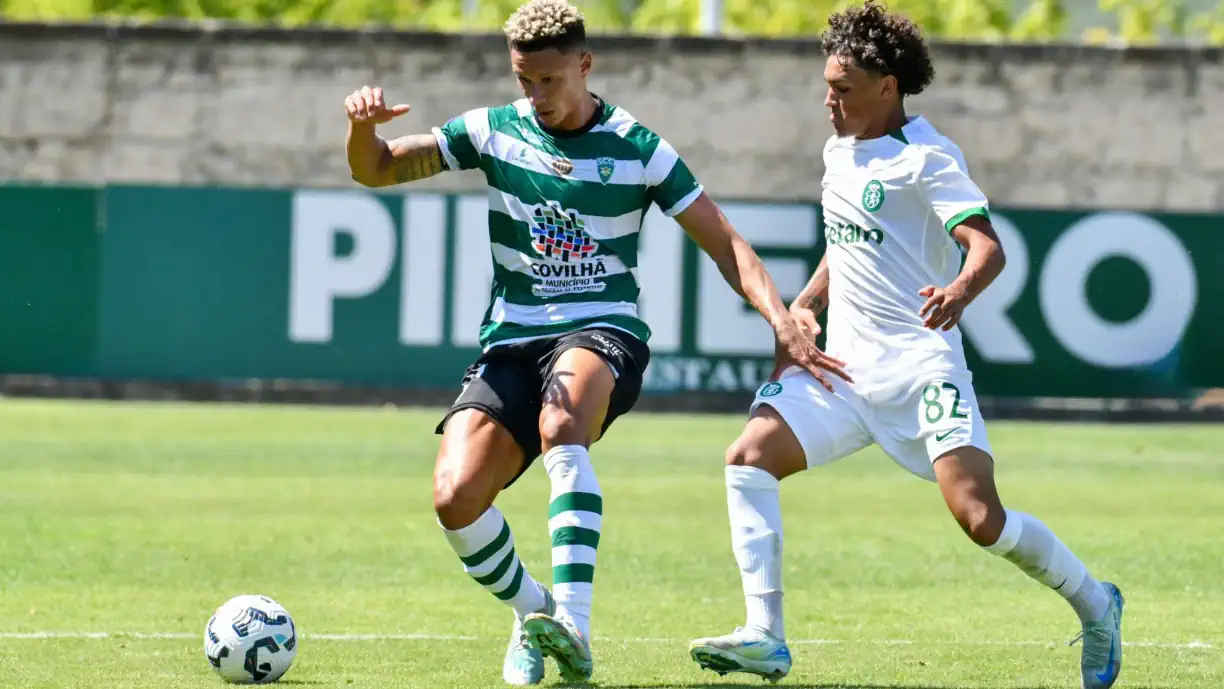 Gabriel Silva, jovem avançado  do Sporting, agrada a Rúben Amorim e será observado de perto