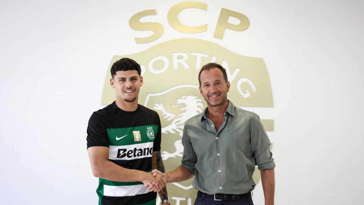 Maxi Araújo custa aos cofres do Sporting quase 15 milhões de euros e assina contrato até 2029