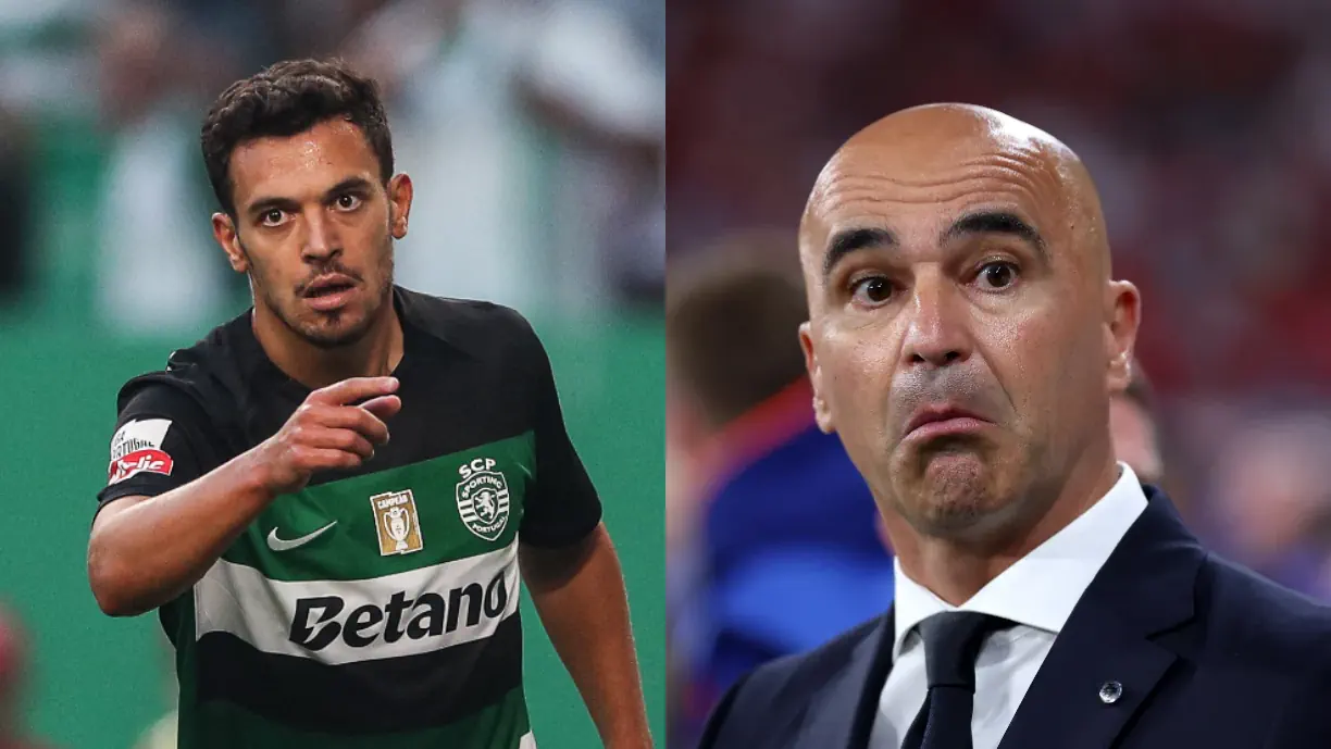 Pote, 'camisola 8' do Sporting, parece que continua sem contar para Roberto Martínez na ótica de jornalista de Record