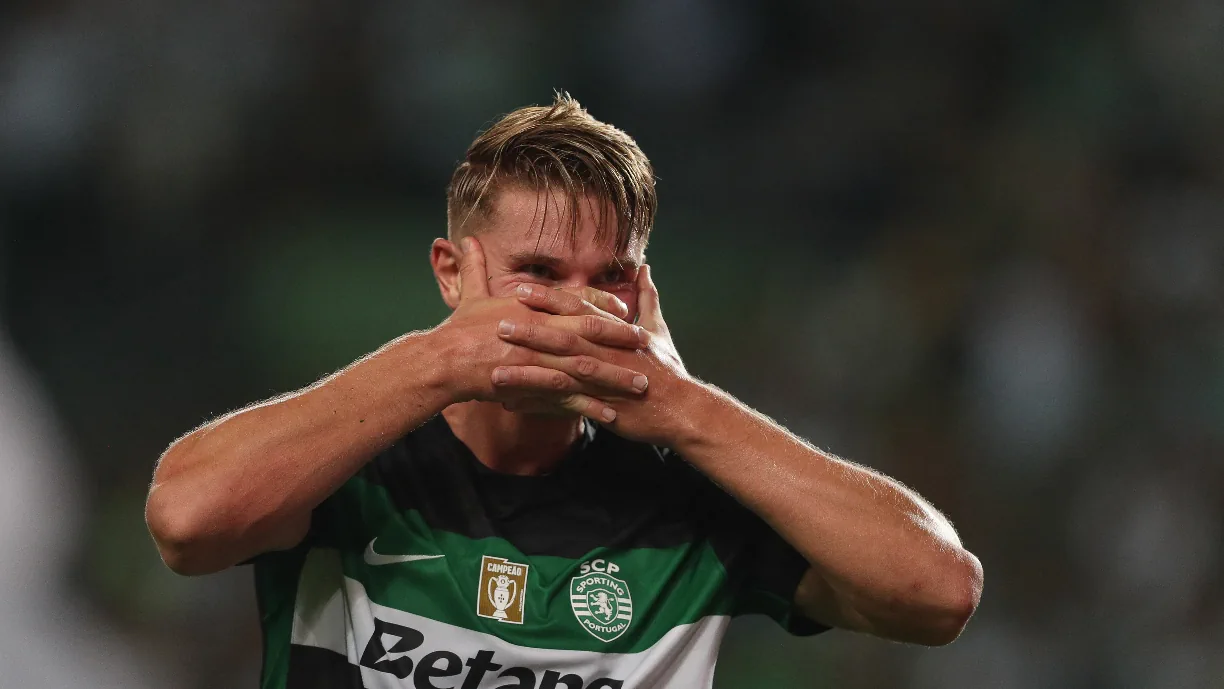 Só Erling Haaland bate Viktor Gyokeres, estrela do Sporting