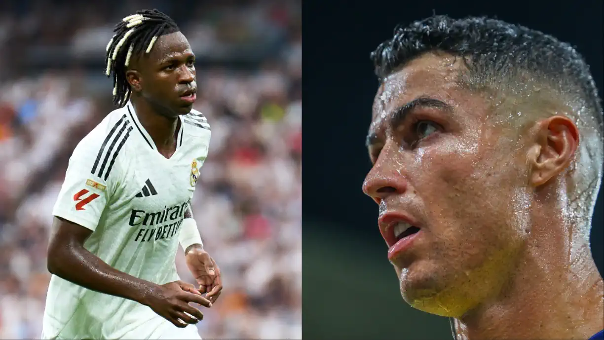 Vinícius Júnior, estrela do Real Madrid, abordou interesse da liga saudita, de Cristiano Ronaldo