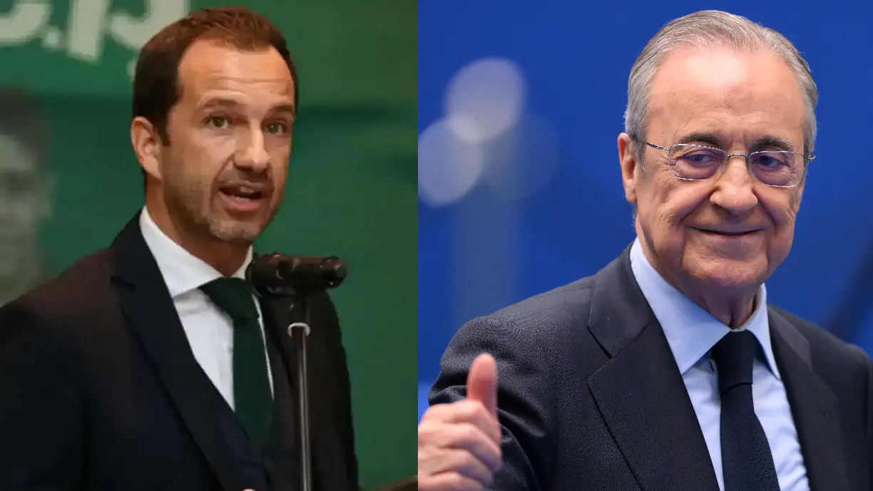 Varandas desfalca Real Madrid, de Florentino Pérez, e contrata Paulo Iago para o Sporting