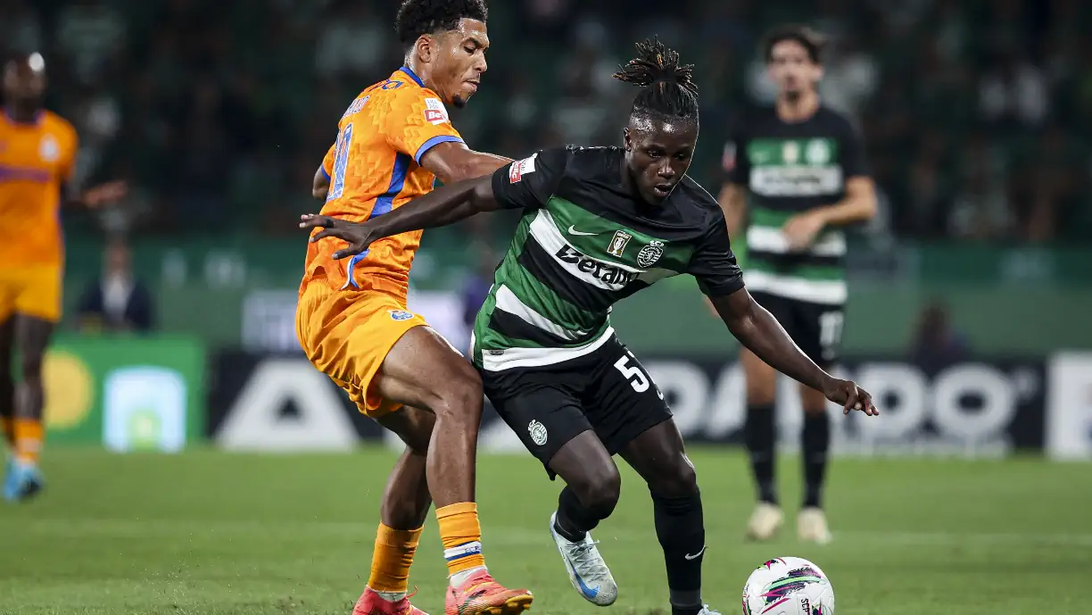 Geovany Quenda, extremo do Sporting, foi riscado do Portugal - Croácia