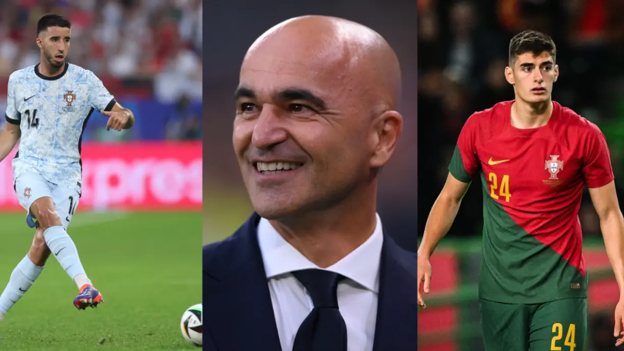 Gonçalo Inácio sentou António Silva no Portugal - Croácia e Roberto Martínez explica motivos