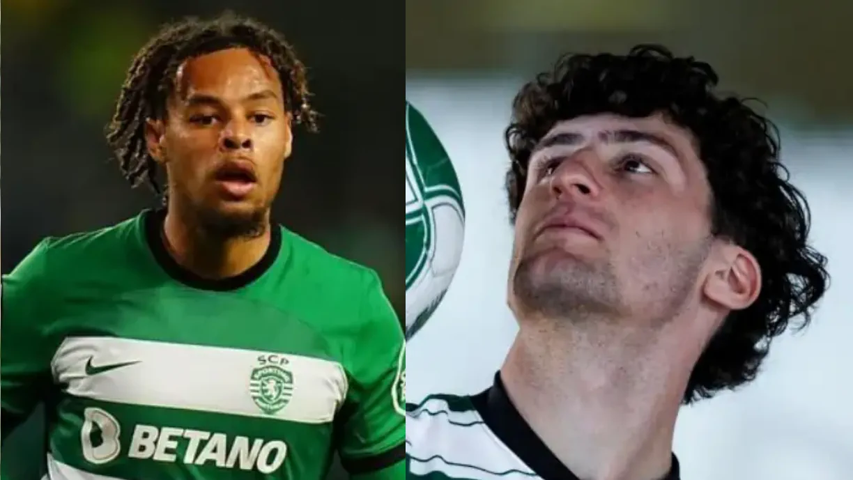 Koba Koindredi e Mateo Tanlongo, dupla do Sporting, fora da Champions