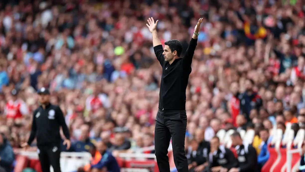 Arteta, treinador do Arsenal, atacou jogador que passou pelo Sporting, depois da partida entre Manchester United e Arsenal, que se jogou em Old Trafford