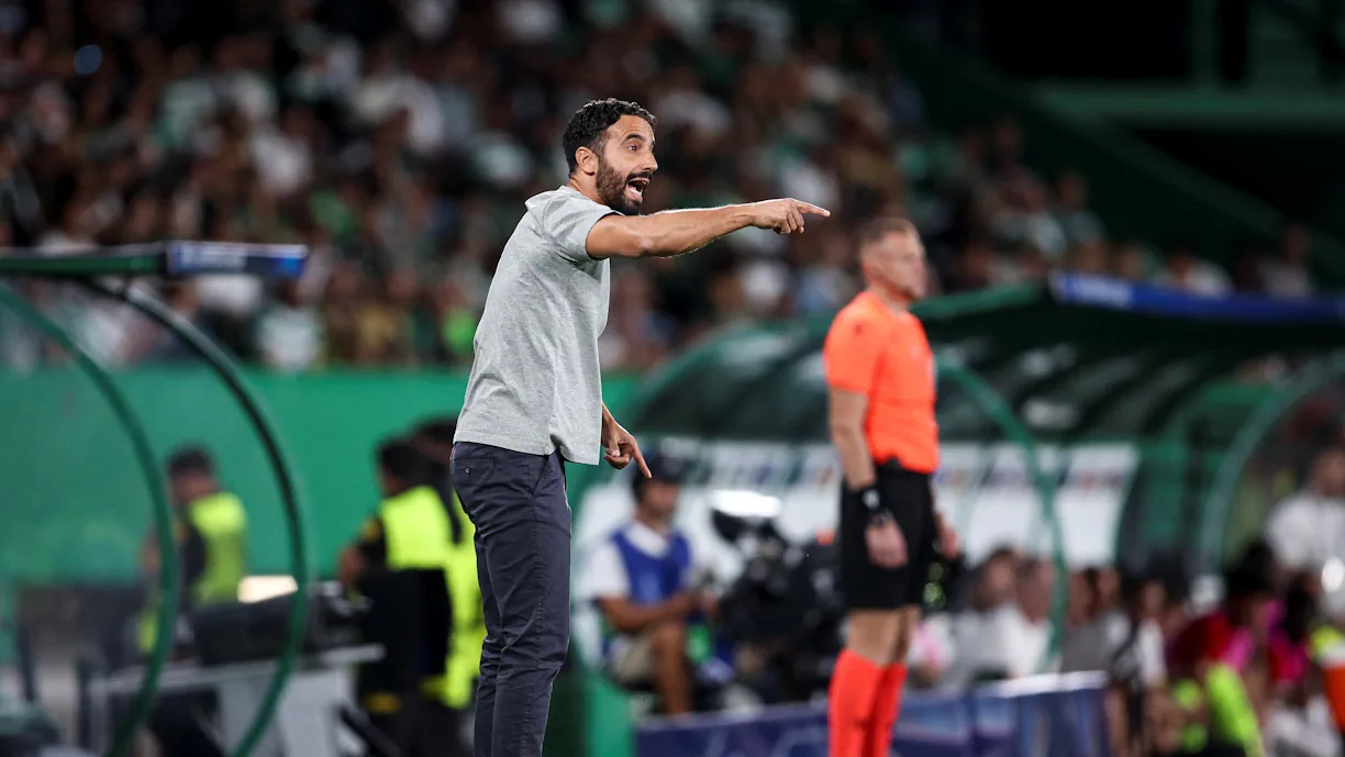 Rúben Amorim lançou Conrad Harder no final do Sporting - Lille, para a Champions