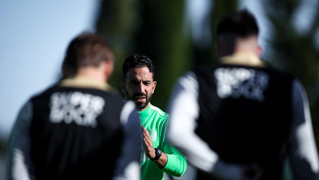 Três baixas para Amorim no treino do Sporting