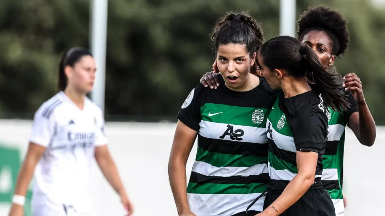 Sporting enfrenta o Real Madrid na Liga dos Campeões Feminina