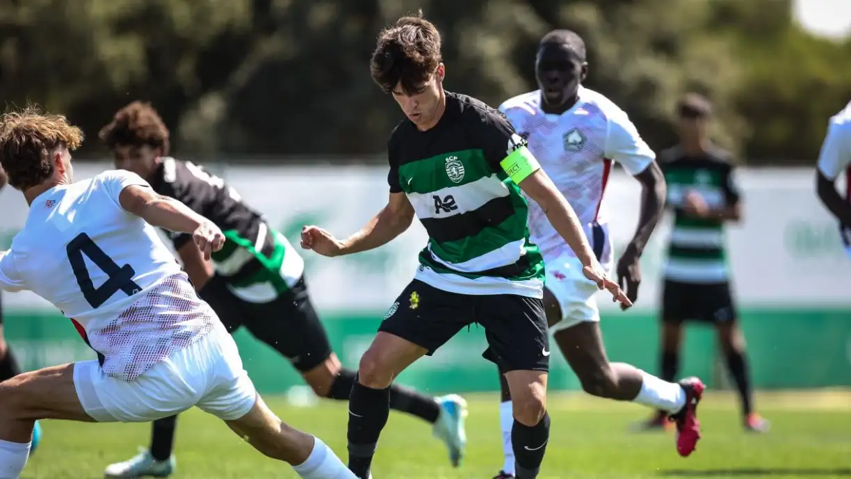 Sporting empata nos descontos e evita surpresa com o Lille na Youth League