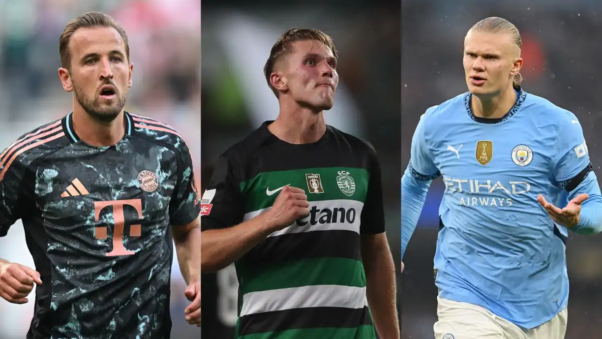 Gyokeres, do Sporting, tem mais golos que Haaland e Kane