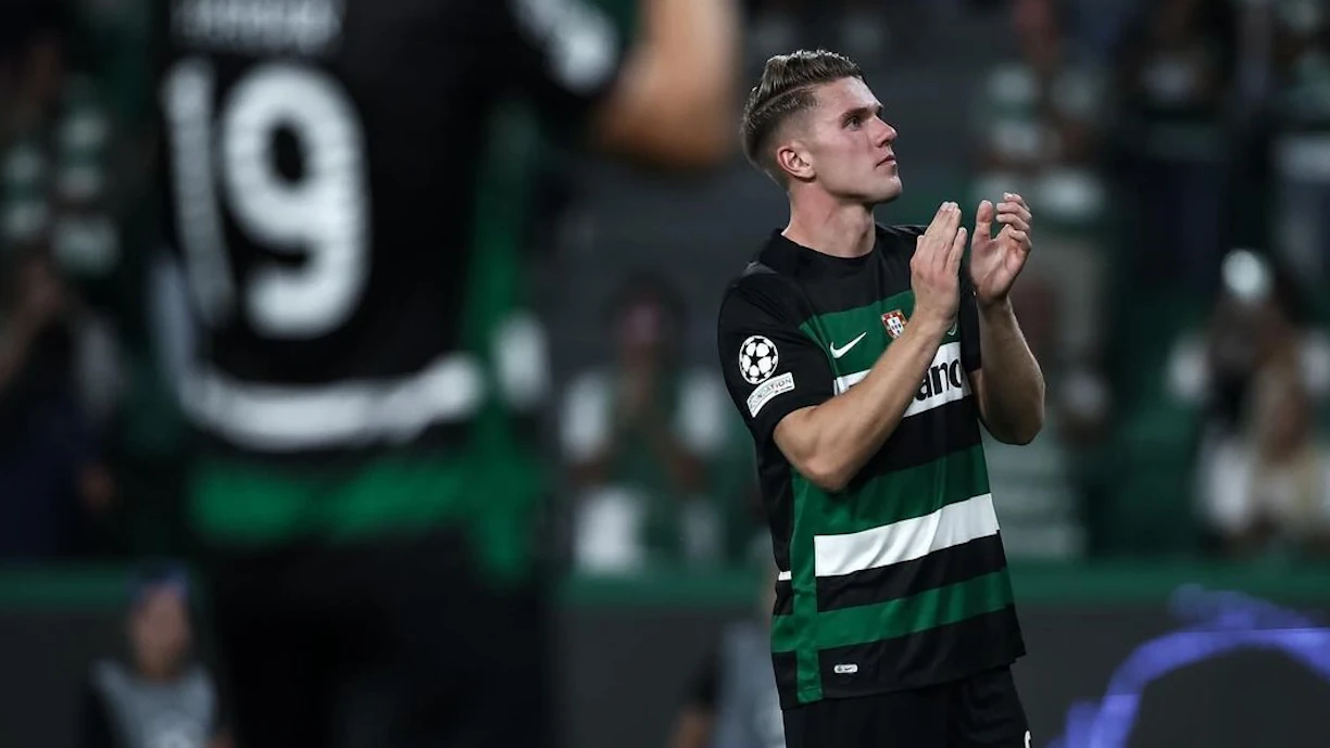 Gyokeres foi um dos protagonistas do Sporting - AVS