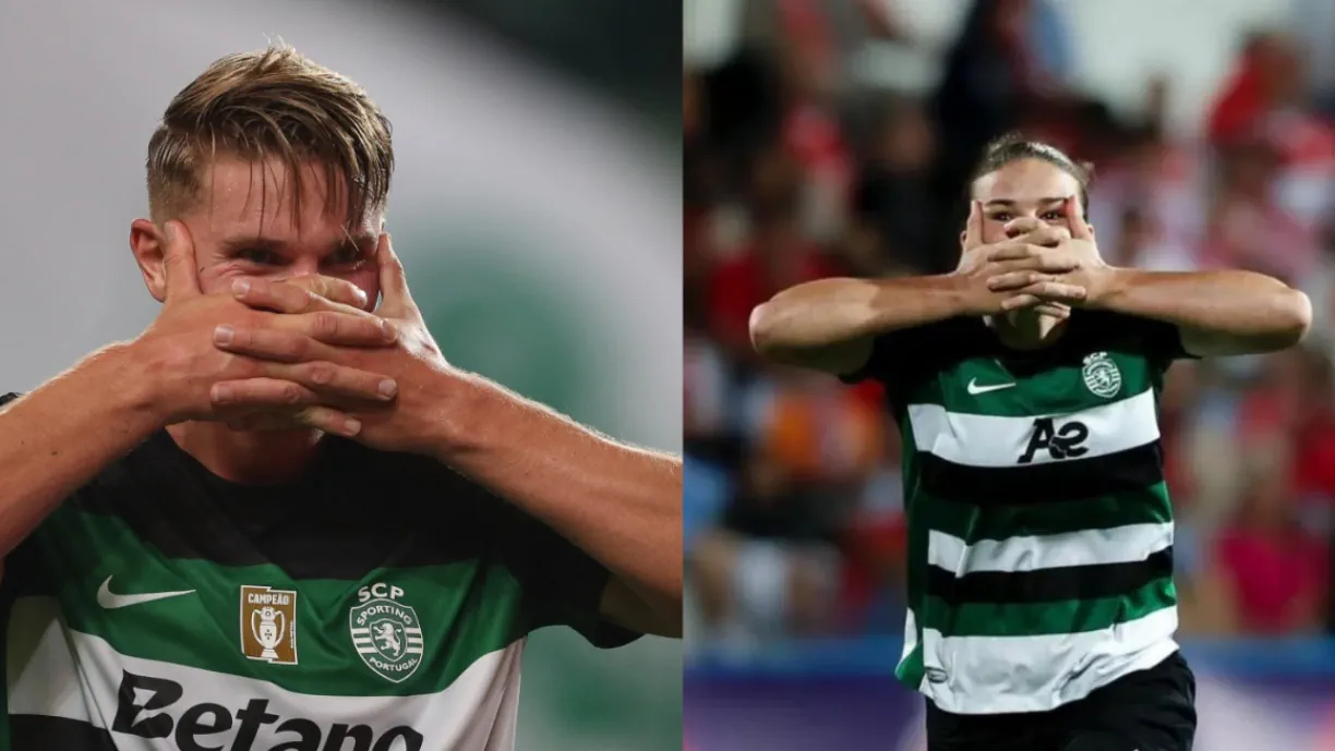 Viktor Gyokeres e Telma Encarnação têm sido duas das grandes figuras do Sporting na presente época e encontro entre os dois já está marcado