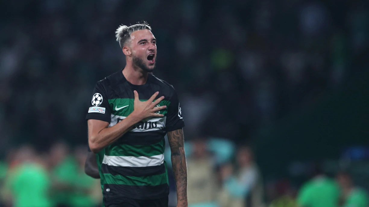 Craque do Sporting ironiza ‘bomba’ de Debast: “Não lhe digam que foi um bom golo!”