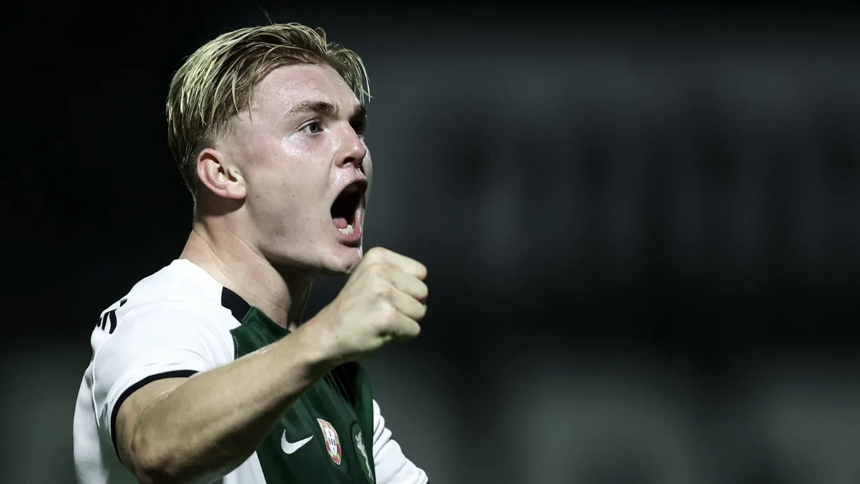 Conrad Harder deu vitória aos leões no Portimonense - Sporting