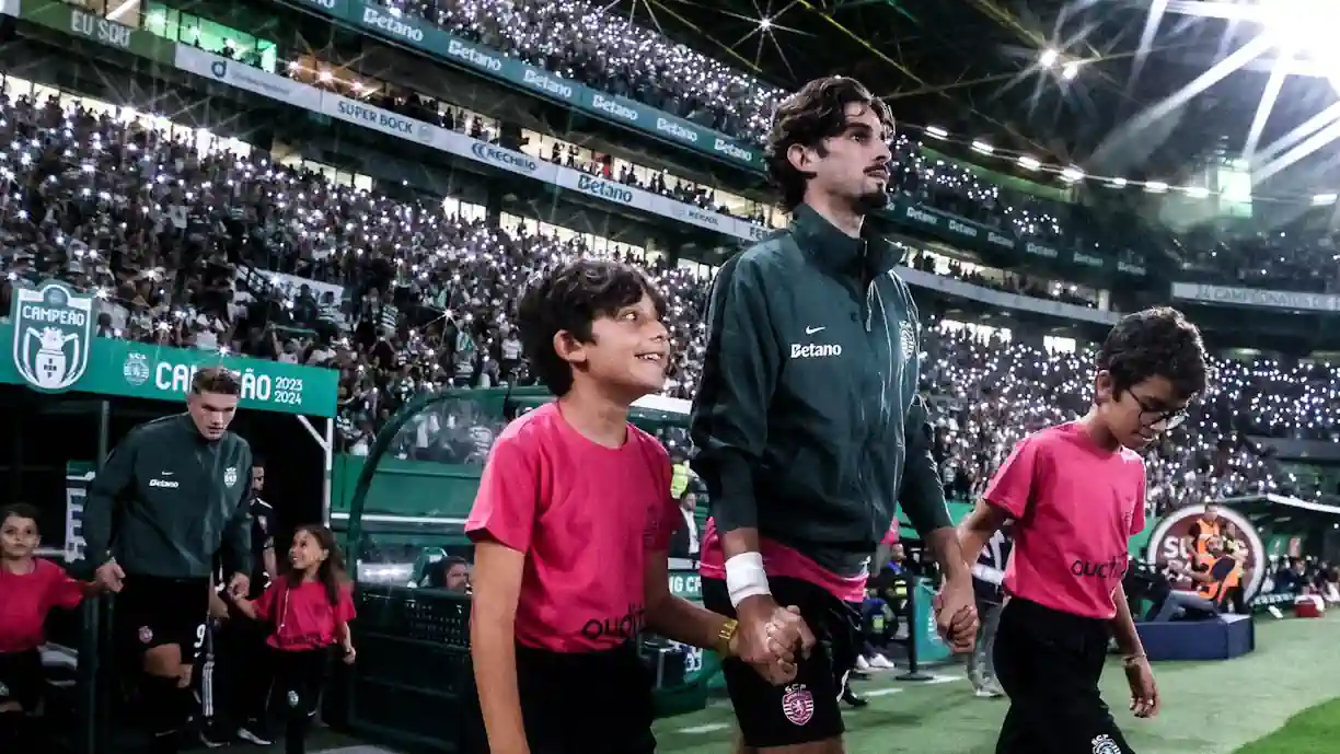 Francisco Trincão está na melhor forma com a camisola do Sporting