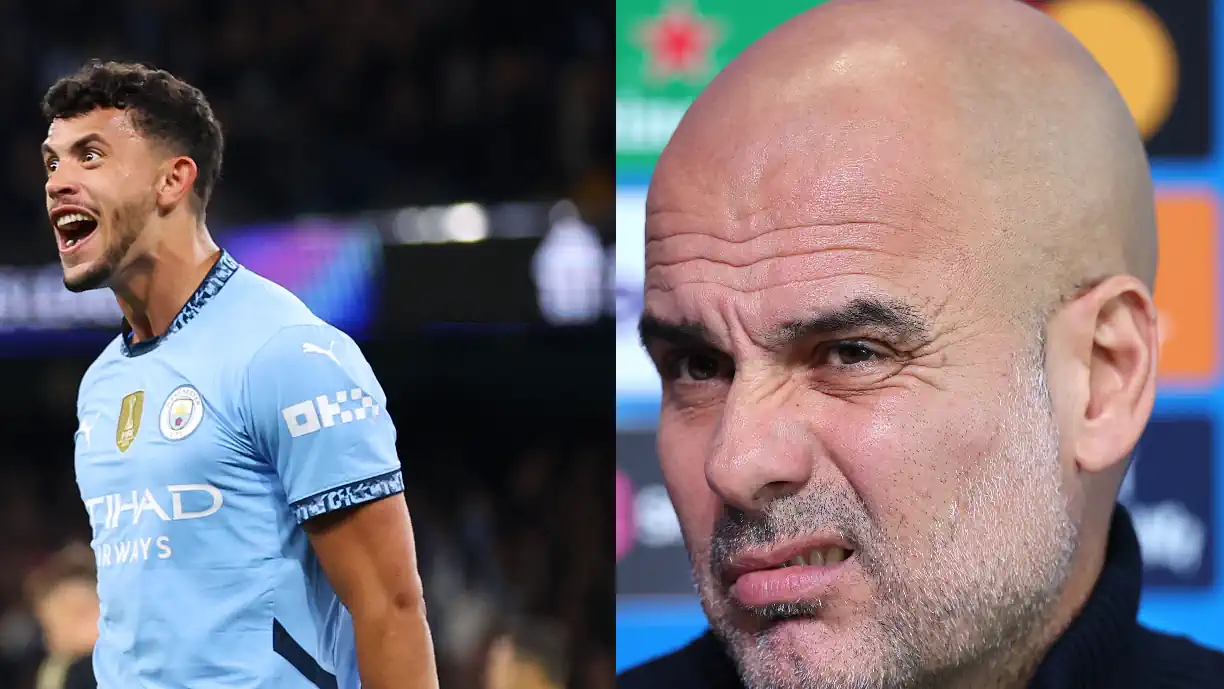 Pep Guardiola, técnico do Manchester City, fala de Matheus Nunes, ex Sporting