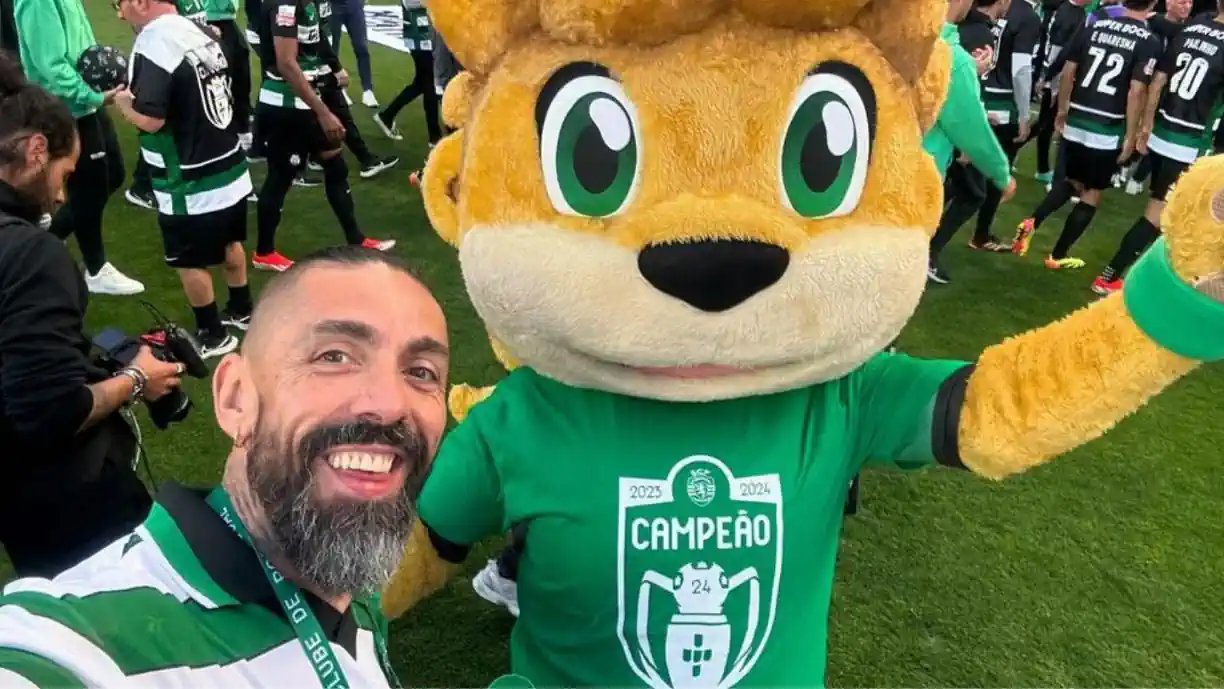 "Representa muito trabalho”: Paulo Battista, adepto do Sporting, celebra data especial