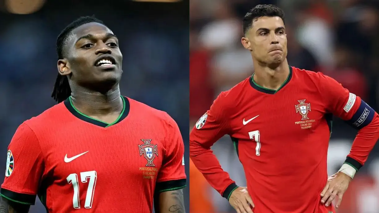 Rafael Leão, ex Sporting, manifesta felicidade com regresso de... adversário de Cristiano Ronaldo