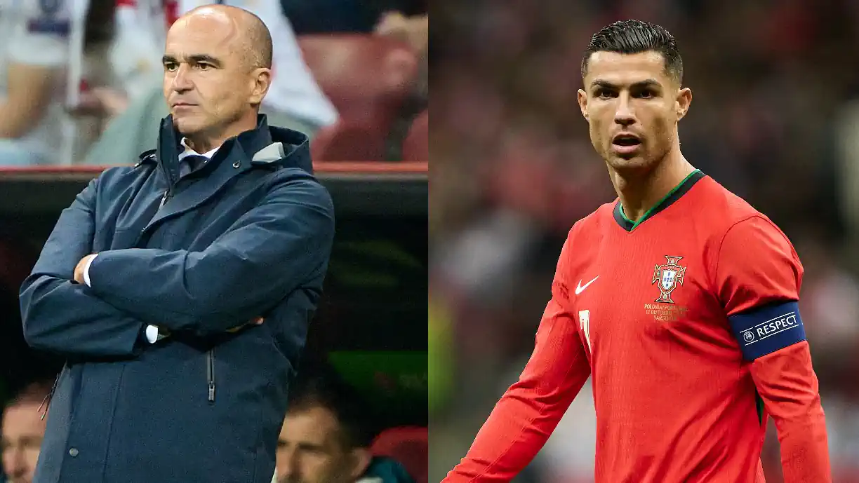 Antes do Dinamarca - Portugal, Roberto Martínez recordou as prestações de Cristiano Ronaldo na primeira passagem pelo Man United