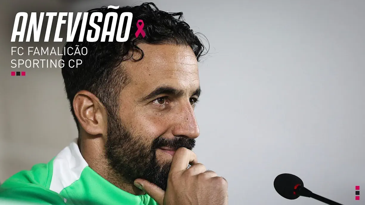 Rúben Amorim fez antevisão ao Famalicão - Sporting