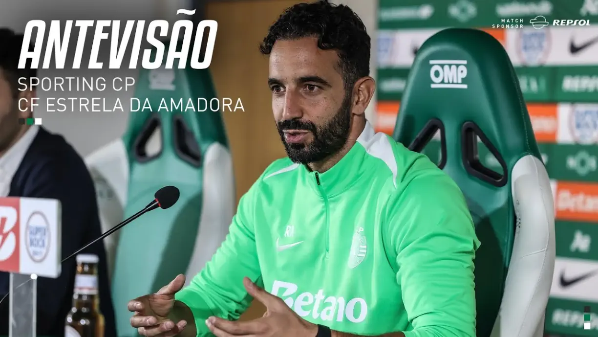 Rúben Amorim fez antevisão ao Sporting - Estrela da Amadora