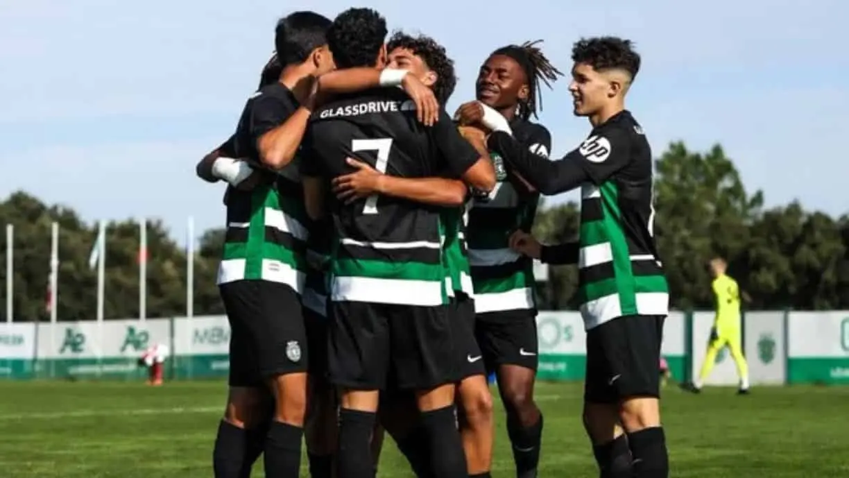 Mais uma! Sporting não dá hipótese ao Arsenal e volta a vencer na Youth League