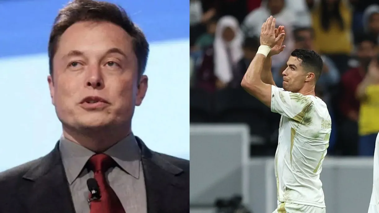 Cristiano Ronaldo recebeu mensagem de Elon Musk