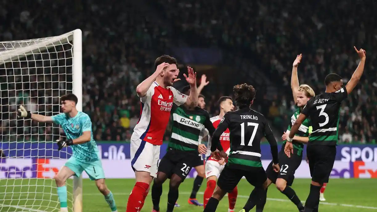 Arsenal estudou vitória do Sporting contra o Manchester City