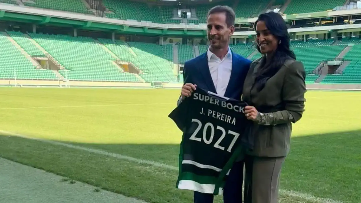 Natacha Esmail, esposa do treinador do Sporting, João Pereira, partilhou momento memorável no Instagram