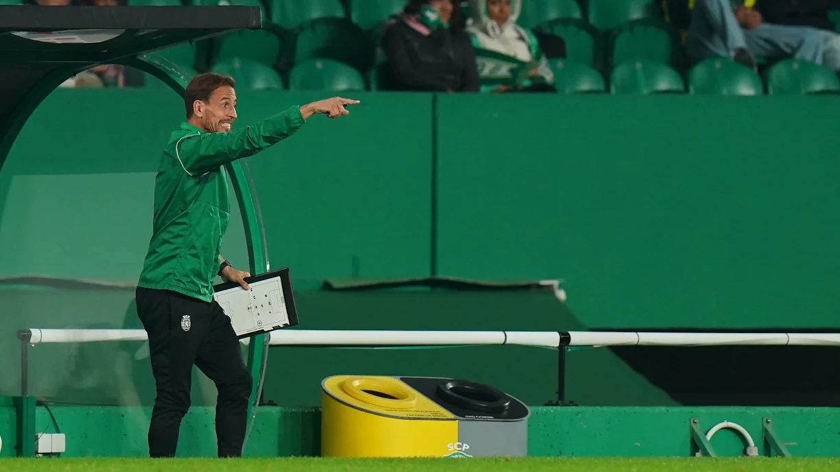 Sporting - Arsenal marca a estreia de João Pereira como treinador na Champions