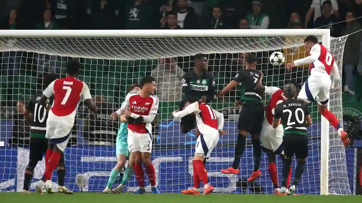 Sporting derrotado pelo Arsenal na Champions 