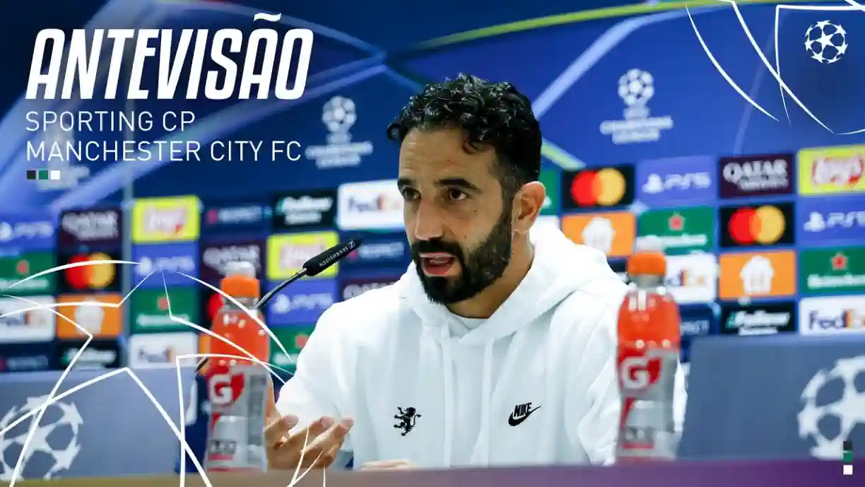 Inácio falha Sporting - Manchester City, diz Rúben Amorim