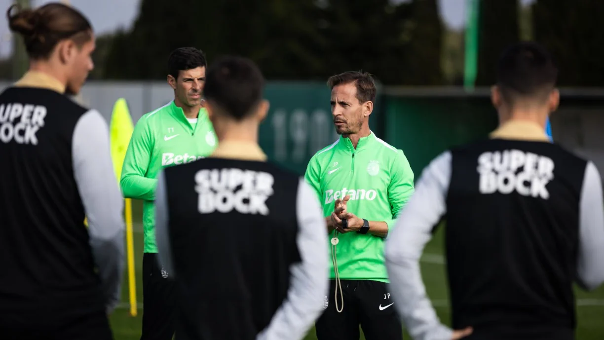 Treino do Sporting com ausência; João Pereira teve baixa