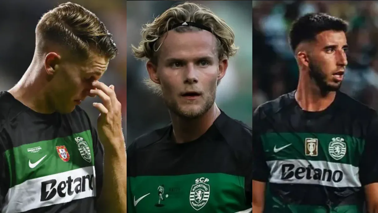 Viktor Gyokeres, Morten Hjulmand e Gonçalo Inácio apontados à saída do Sporting