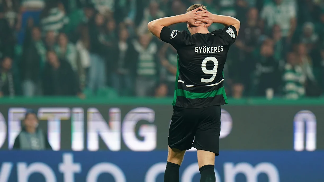 Há quem diga que Gyokeres, avançado do Sporting, apostou no hat-trick