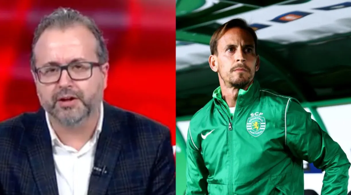 Vítor Pinto aborda problemas de comunicação de João Pereira, treinador do Sporting