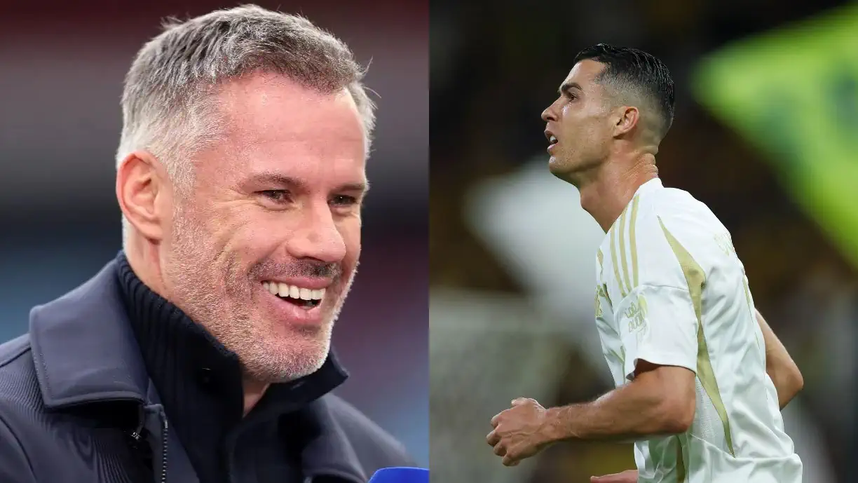 Jamie Carragher, ex-defesa do Liverpool, deixou Cristiano Ronaldo em terceiro