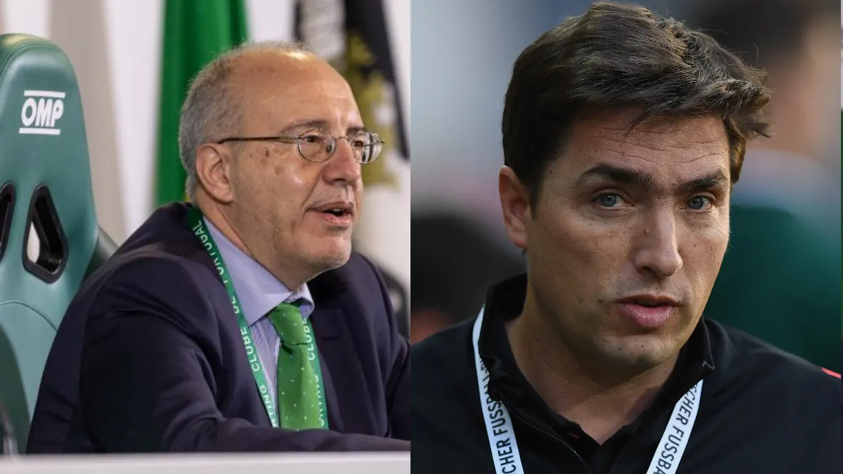 "Pus Rogério Alves como Presidente e Rui Jorge a técnico do Sporting"