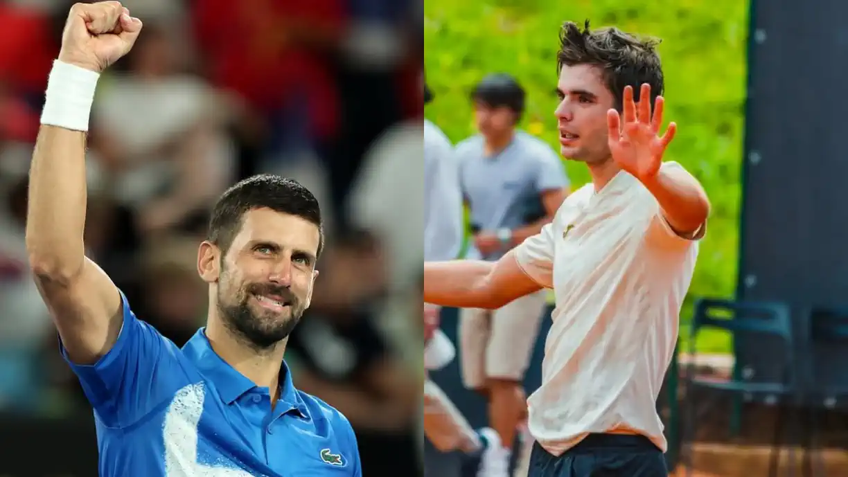 Jaime Faria foi derrotado por Djokovic, mas protagonizou ponto do outro Mundo (Vídeo)