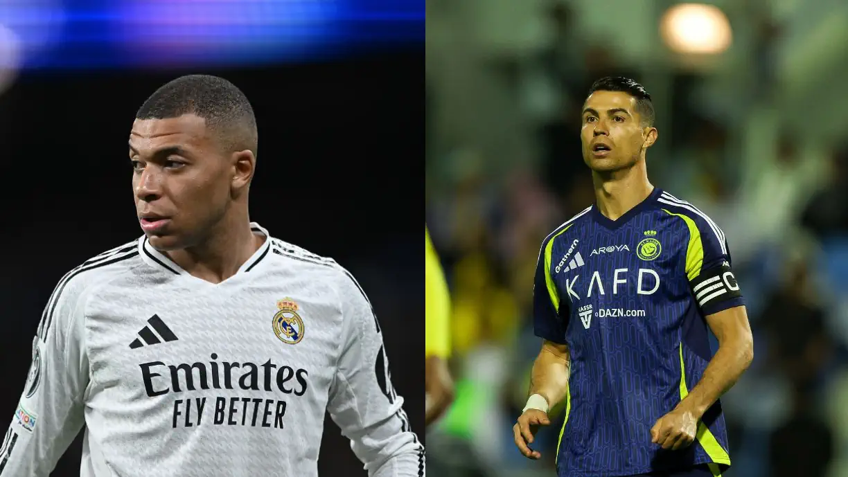 Kylian Mbappé chegou aos 31 golos na época de estreia pelo Real Madrid e prepara-se para ultrapassar Cristiano Ronaldo (33)