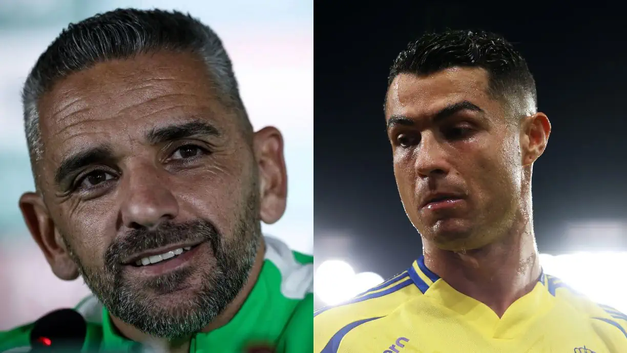 Cristiano Ronaldo recebe ex pupilo de Rui Borges na liga saudita