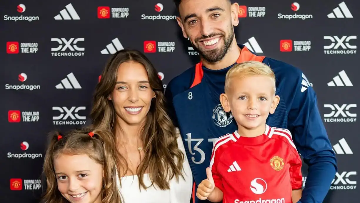 Bruno Fernandes, ex-Sporting e atualmente no Manchester United, e Ana Pinho partilharam um vídeo da festa de aniversário da filha Matilde 