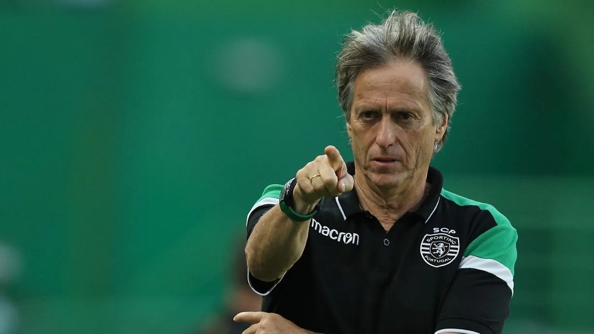 Jorge Jesus treinou o Sporting entre 2015 e 2018, tendo conquistado uma Taça de Portugal e uma Taça da Liga, em 2016 e 2018, respetivamente