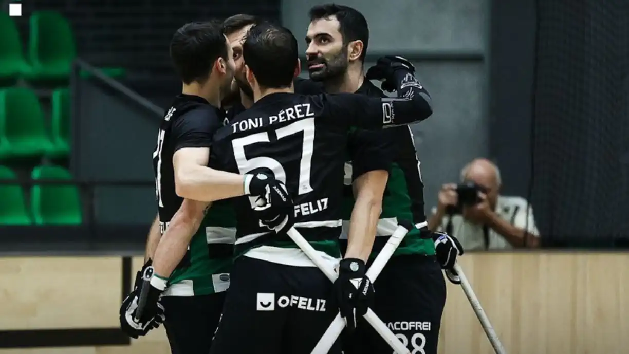 Hóquei em Patins: Acompanhe o Sporting - Igualada, a contar para os quartos de final da WSE Cup, em direto, no Leonino